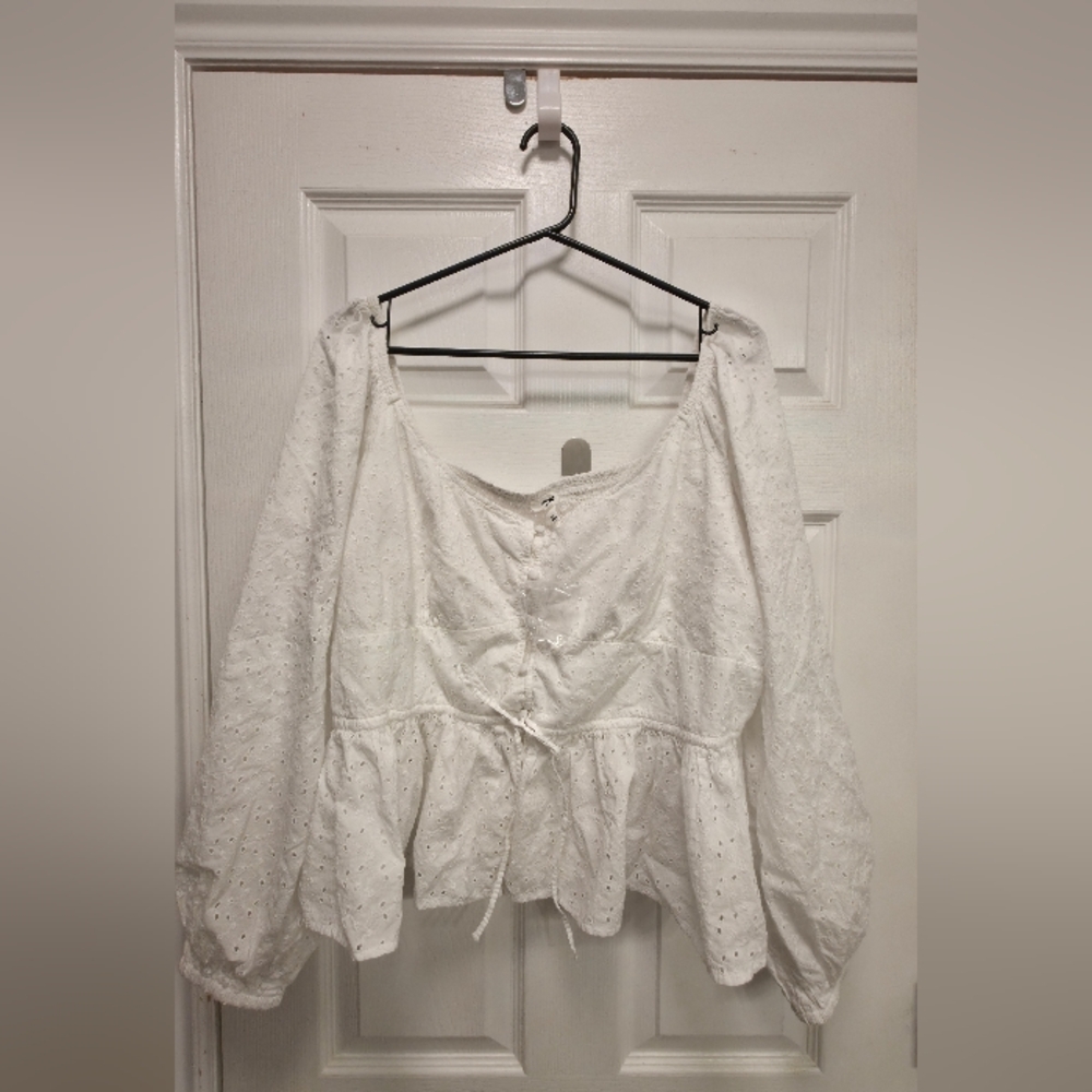 Womens New Elegant White Women's Top